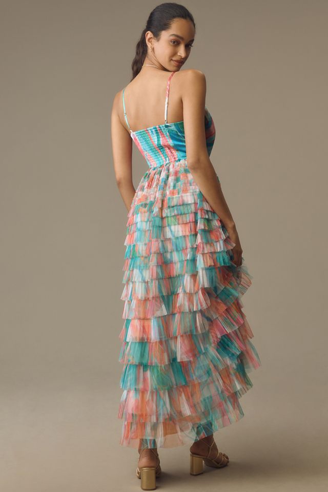 Hutch Bow Tiered Maxi Dress #1