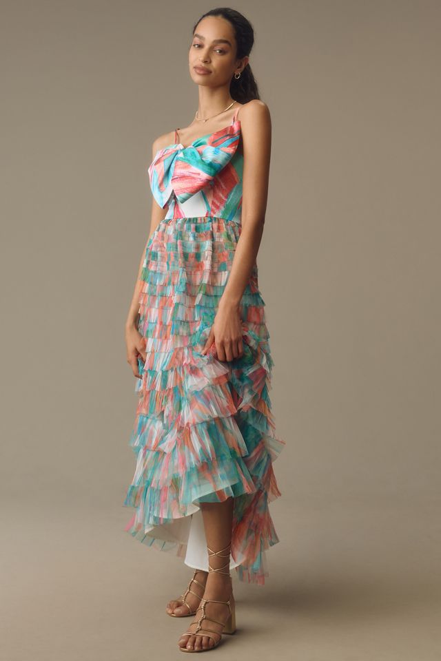 Hutch Bow Tiered Maxi Dress #2