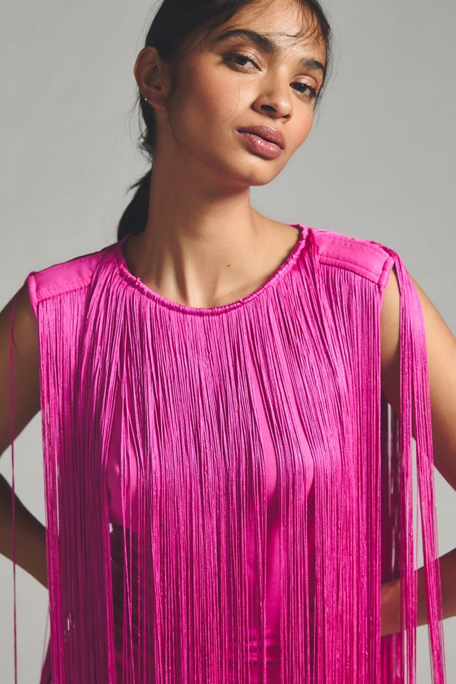 Hutch Fringed Sleeveless Dress #2