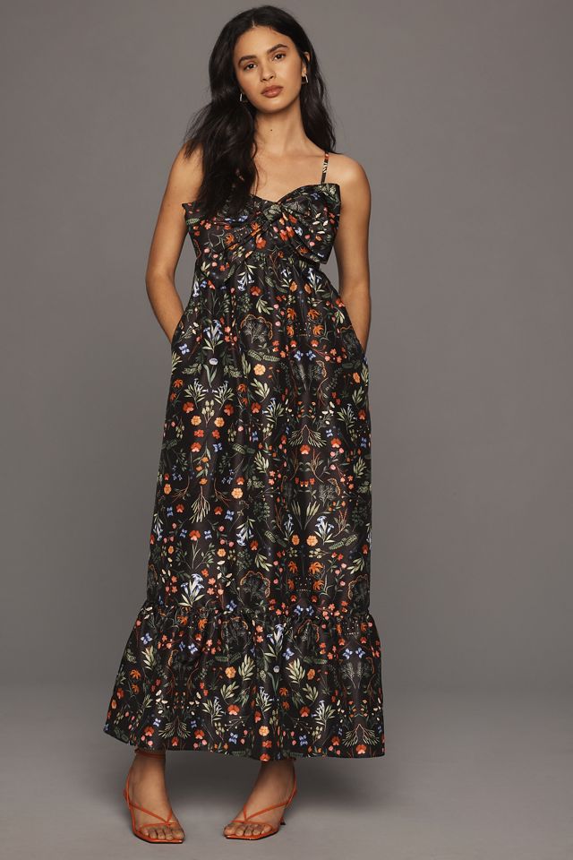 Hutch Sleeveless Bow Maxi Dress #1