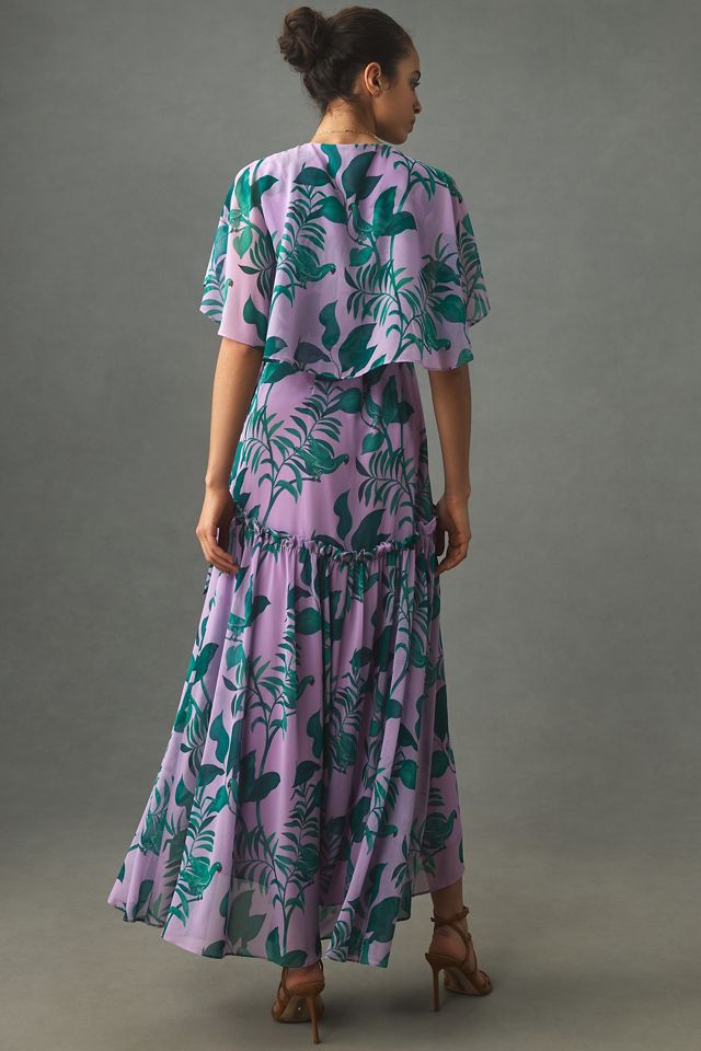 Hutch Nataly Short-Sleeve Wrap Maxi Dress #1