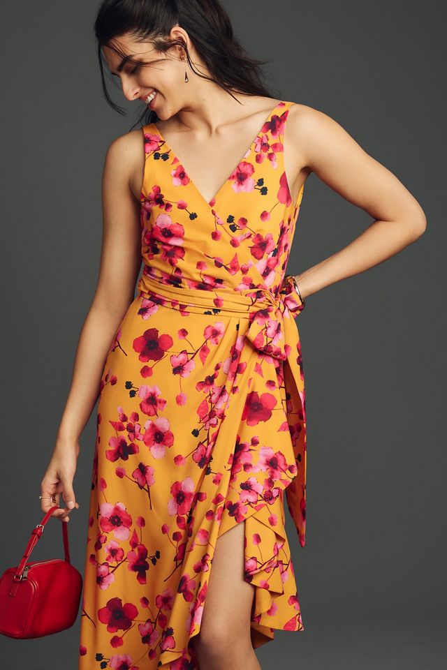 Hutch Tansy VNeck Wrap Dress Anthropologie