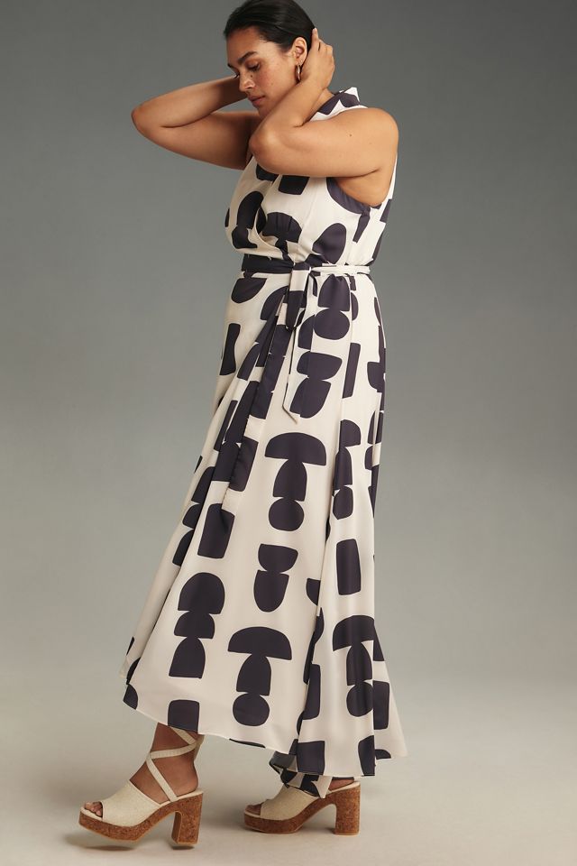 Hutch Sleeveless V-Neck Wrap Dess #7