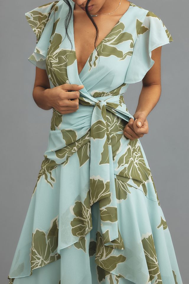 Hutch Wrap Maxi Dress #4