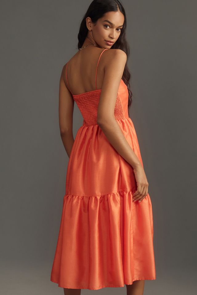 Hutch Tommy Bare Sleeveless Tiered Midi Dress #2