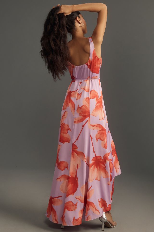 Hutch Isadora Bare V-Neck Wrap Midi Dress #2