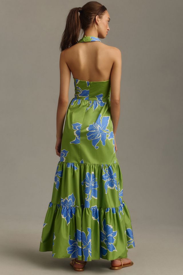 Hutch Floral Halter Maxi Dress #2