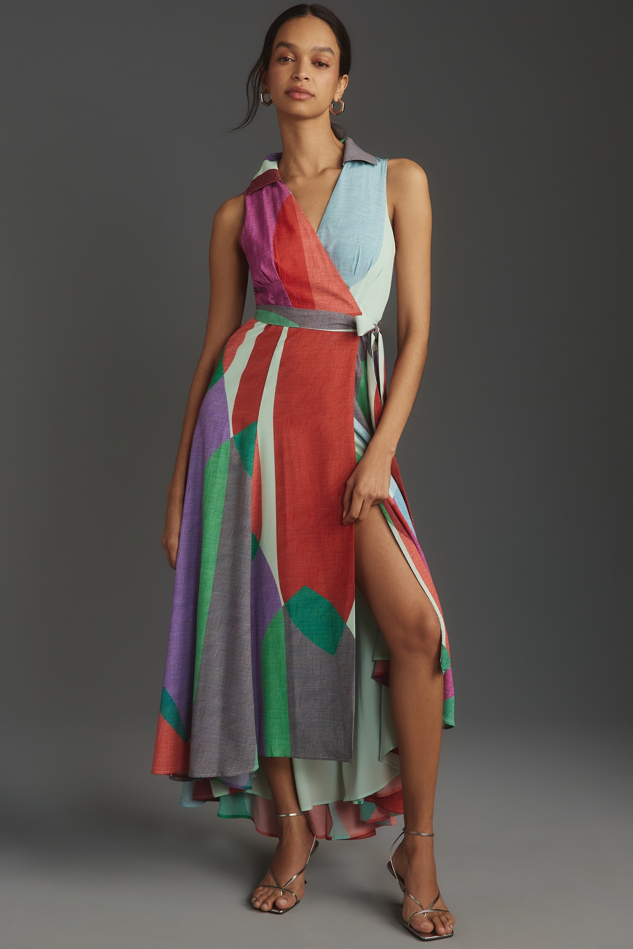 hutch twofer tulle drop-waist dress lietta gown main image 1