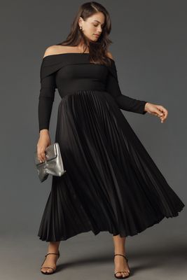 WeWoreWhat Sleeveless Linen Drop-Waist Midi Dress