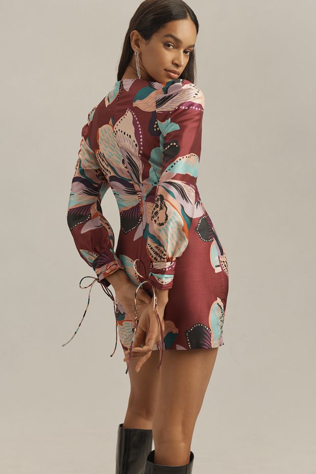 Hutch Long-Sleeve Deva Mini Dress #1