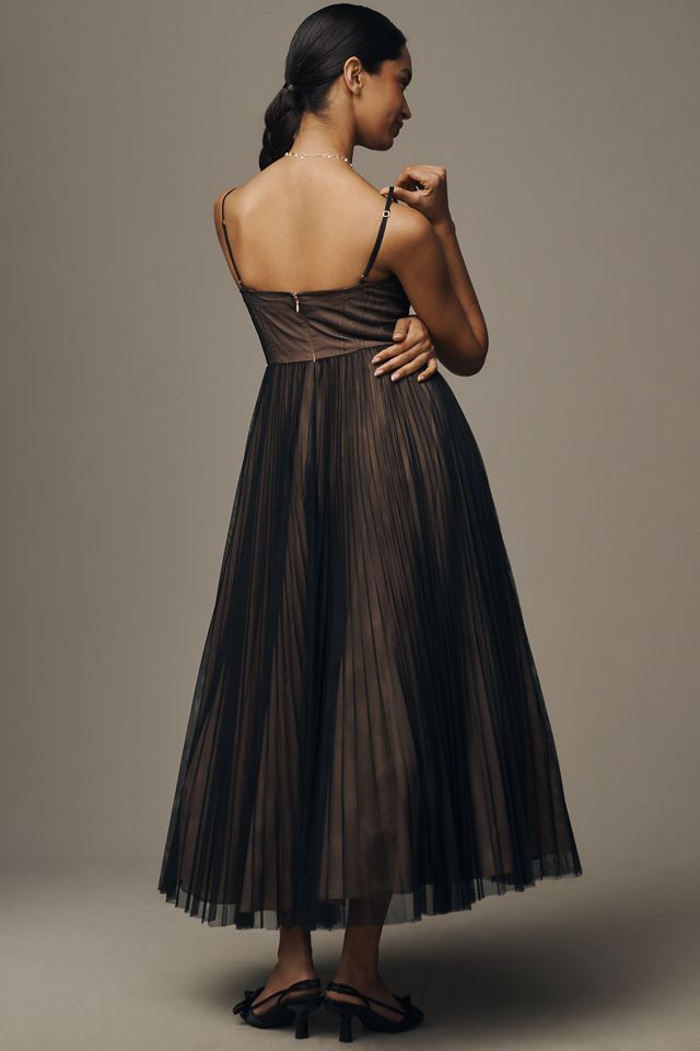 Hutch Bustier Maxi A-Line Dress #1
