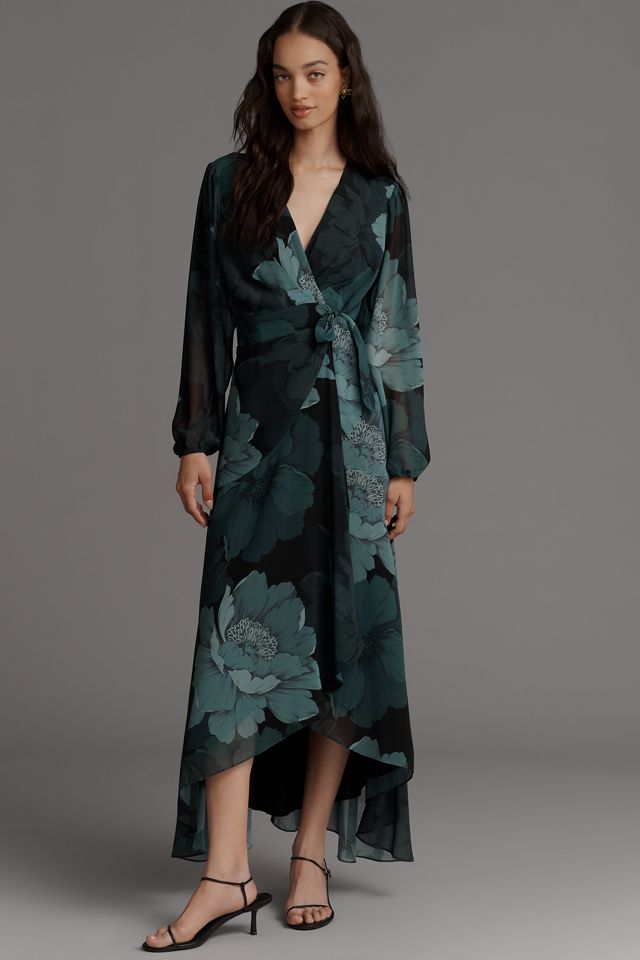 Hutch Bridge Long-Sleeve Wrap Maxi Dress #2