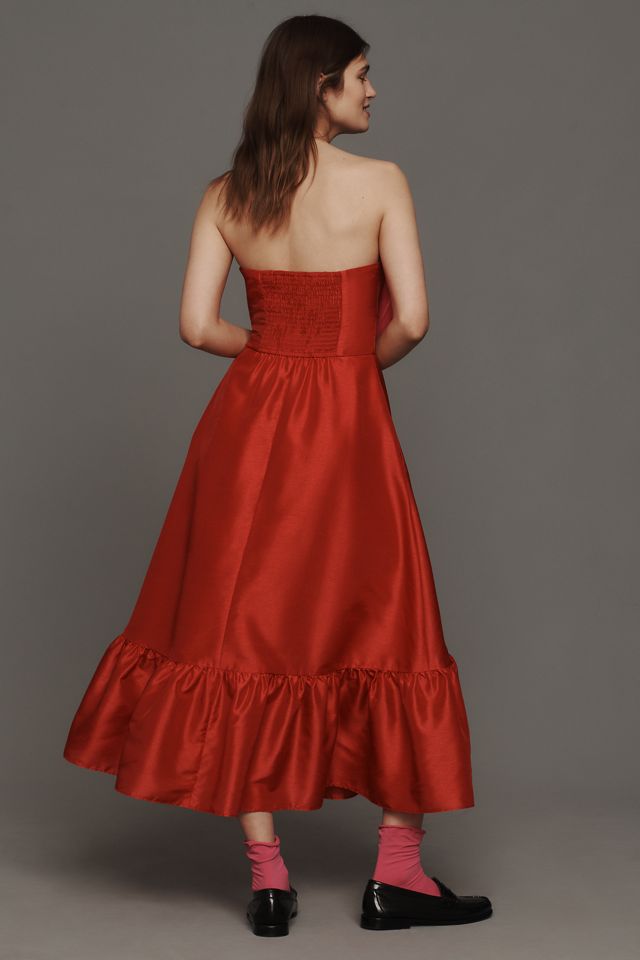 Hutch Strapless Heart Maxi Dress #1