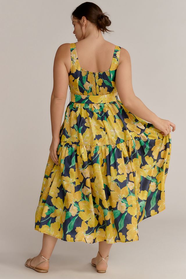 Hutch Scoop-Neck Belted Midi Dress #6