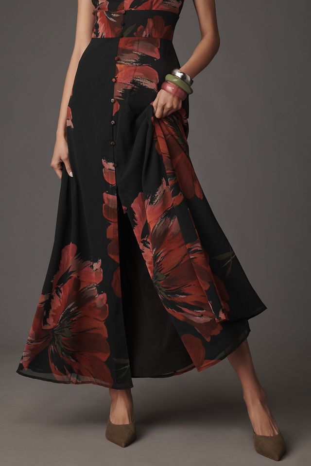 Hutch Nia Short-Sleeve V-Neck Maxi Dress #2