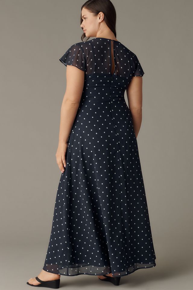 Hutch Nia Short-Sleeve V-Neck Maxi Dress | Anthropologie