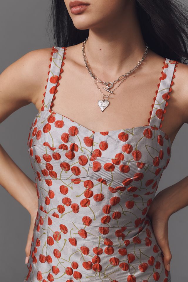 Hutch Diana Sleeveless Sweetheart A-Line Mini Dress #1