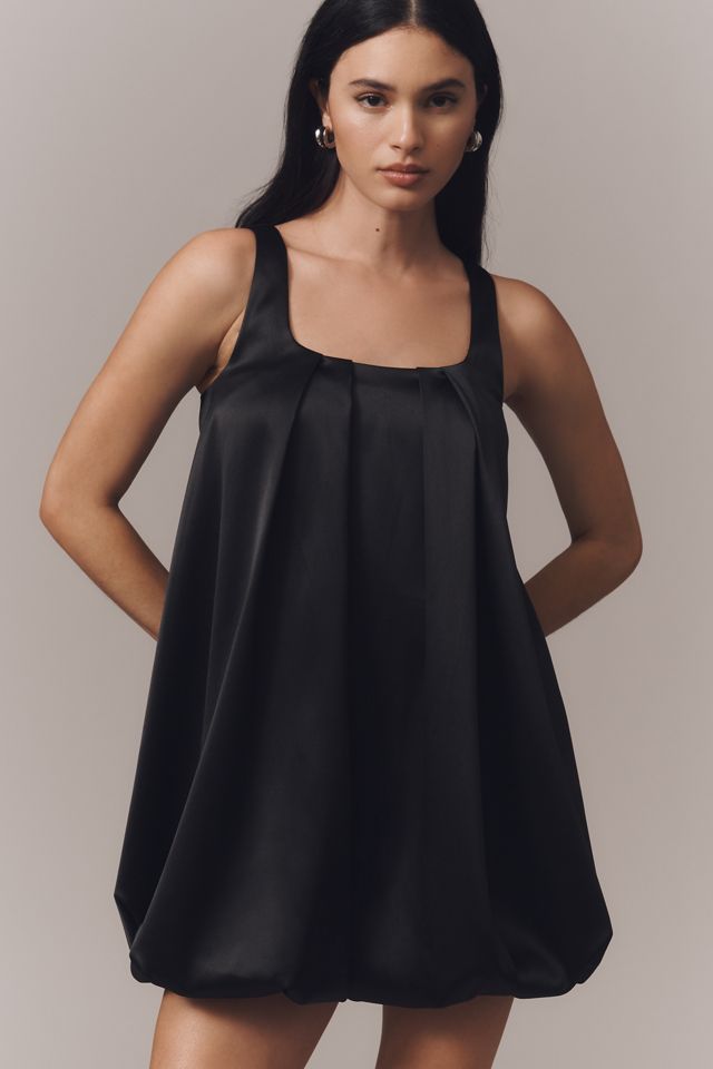 Hutch Sleeveless Pleated Bubble-Hem Mini Dress #3