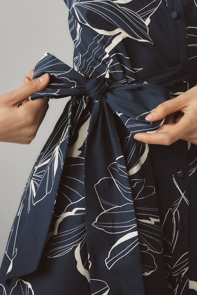 Hutch Sleeveless Belted Mini Shirt Dress #2