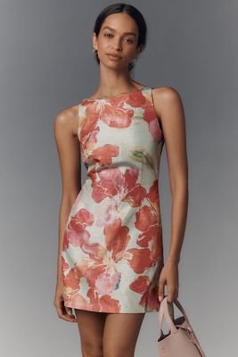 Hutch Ren Sleeveless V-Back Mini Dress
