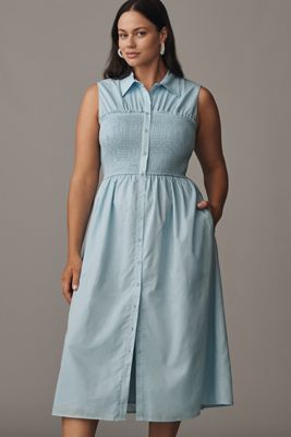 Hutch Julissa Smocked Midi Dress