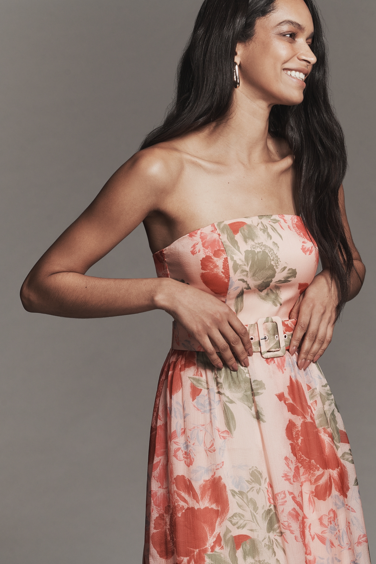 Hutch Sleeveless Belted Maxi Dress