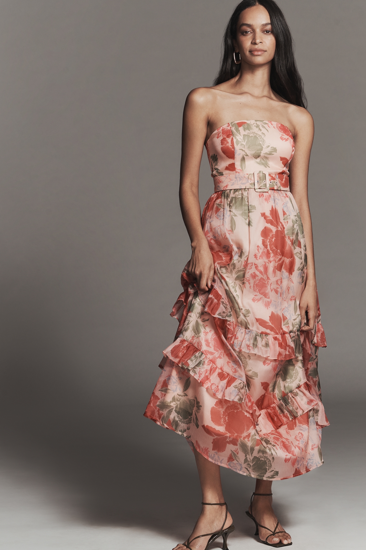 Hutch Sleeveless Belted Maxi Dress