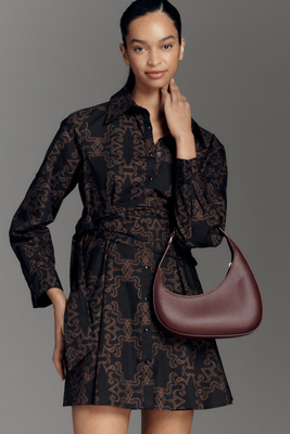 Hutch Anja Long-Sleeve Mini Shirt Dress