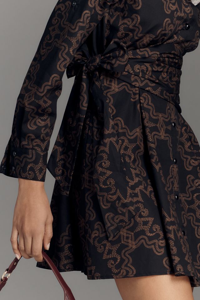 Hutch Anja Long-Sleeve Mini Shirt Dress #2