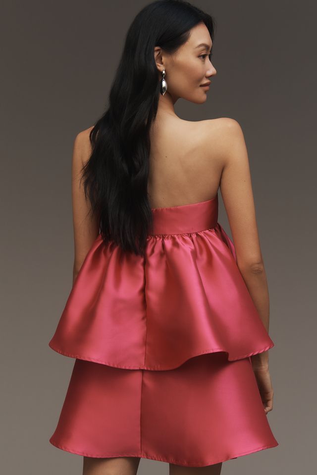 Hutch Strapless Tiered Mini Dress #2