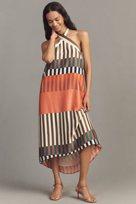 Zadie Satin Jumpsuit | Anthropologie