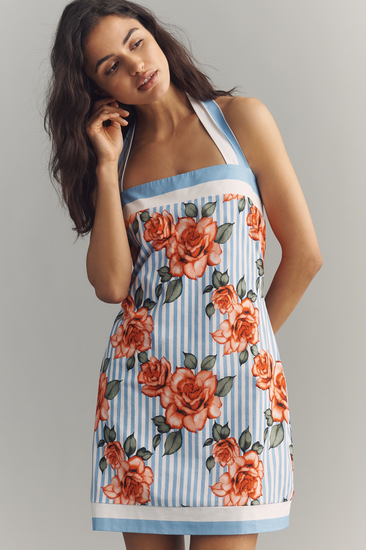 Hutch Maren Halter-Neck Mini Dress