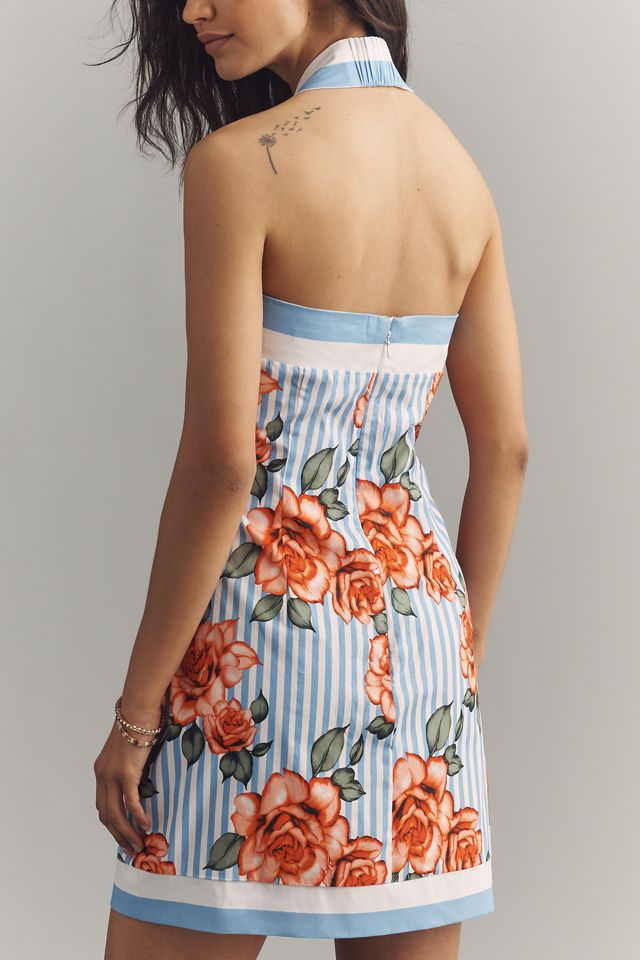 halter maxi dress australia Emalia Halter Maxi Dress - Pale Yellow main image 1