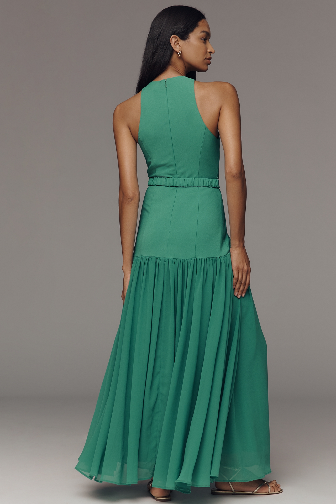 Hutch Abbey Belted Midi Dress