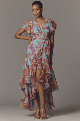 sachin and babi light blue dress Homecoming Dresses main image 1