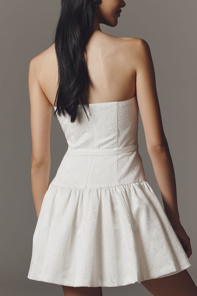 Hutch Junie Strapless Belted Mini Dress #3