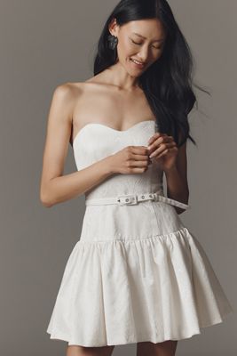 Bardot Karoline Strapless Lace Mini Dress | Anthropologie