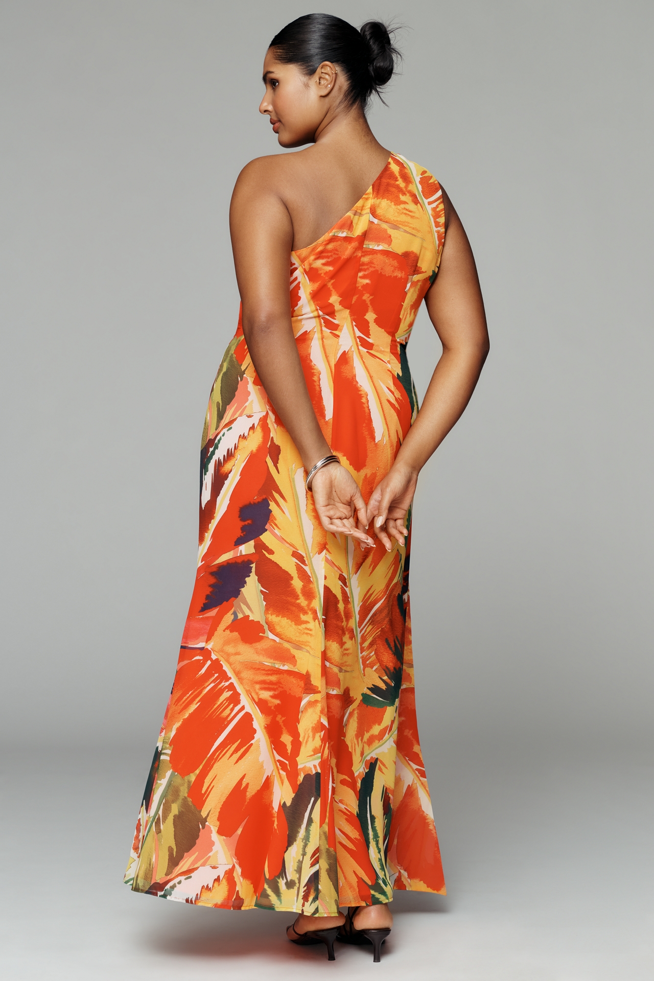 Hutch Sarita One-Shoulder Maxi Dress