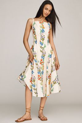 sachin and babi light blue dress Women's Boat Neck Casual Dresses main image 0