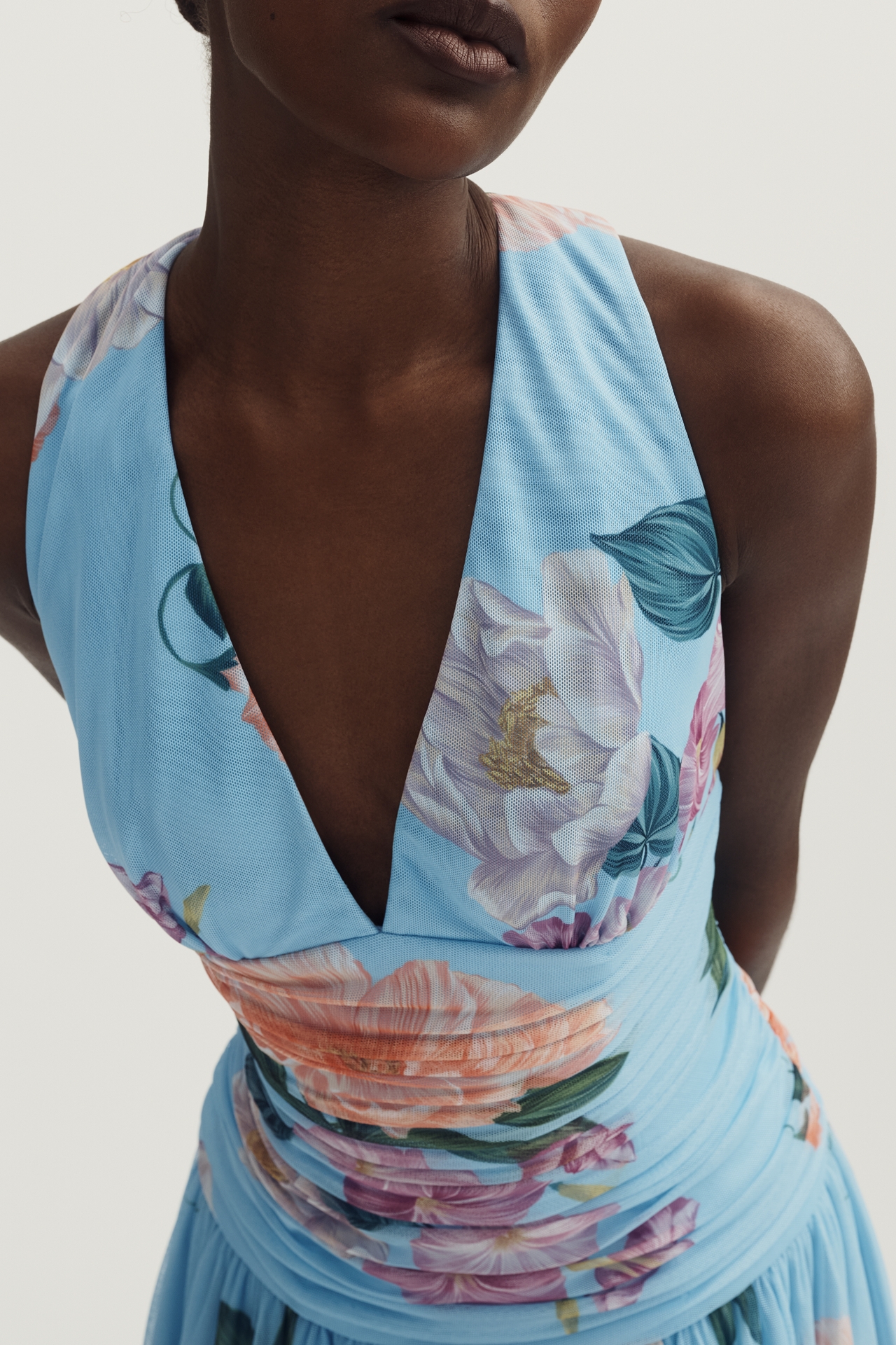 Hutch Jadey V-Neck Maxi Dress