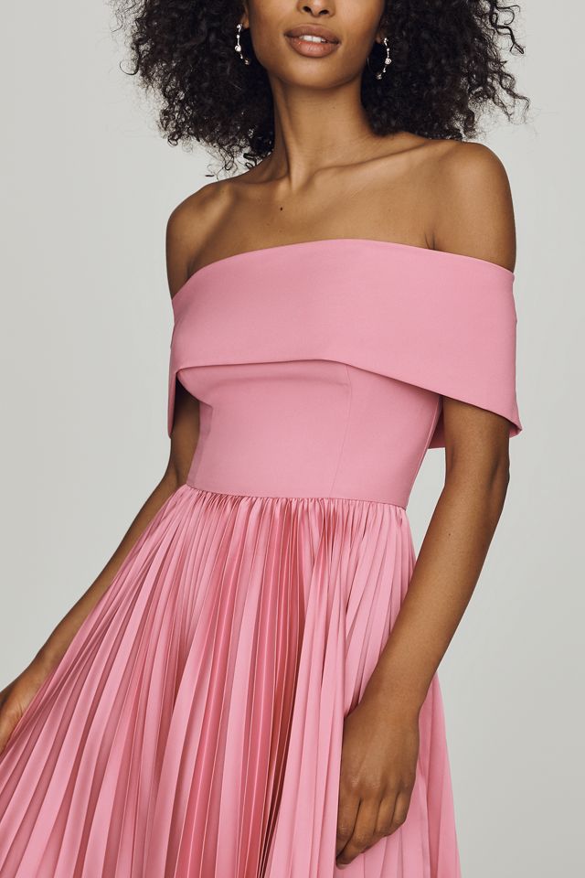 Hutch Off-Shoulder Twofer Midi Dress #1
