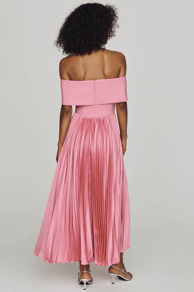 Hutch Off-Shoulder Twofer Midi Dress #2