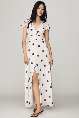 Hutch V-Neck Split Maxi Dress