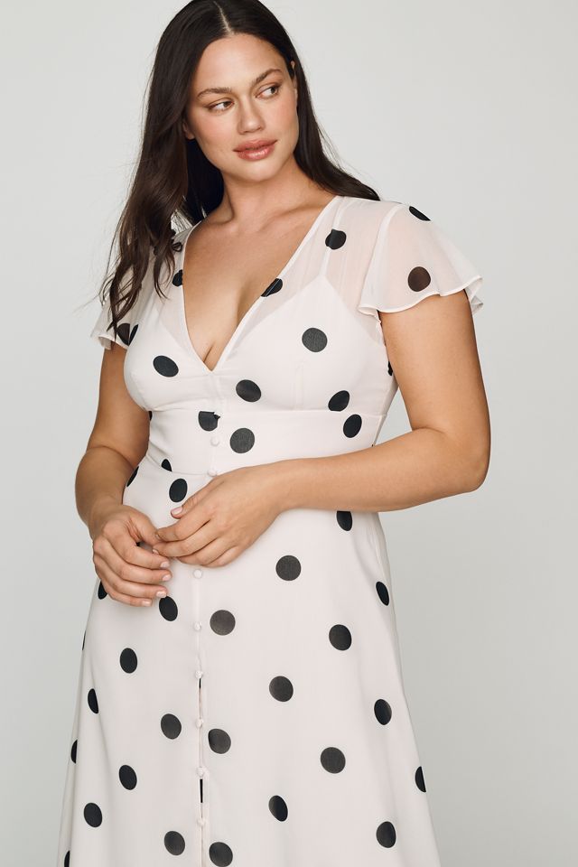 Hutch V-Neck Split Maxi Dress | Anthropologie