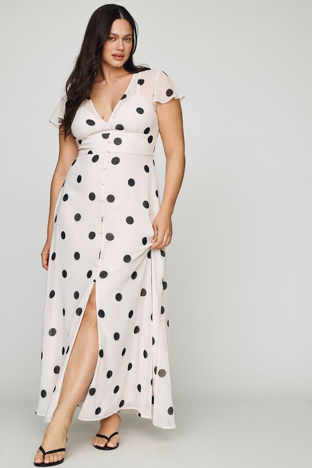 Hutch V-Neck Split Maxi Dress #4