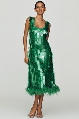 green colour party wear dress Elegant Dark Green Tulle Stunning Prom Dresses Wedding Party Dress  jkprom