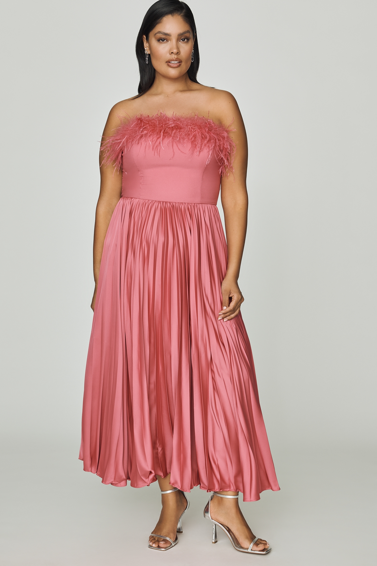 Hutch Strapless Midi Dress