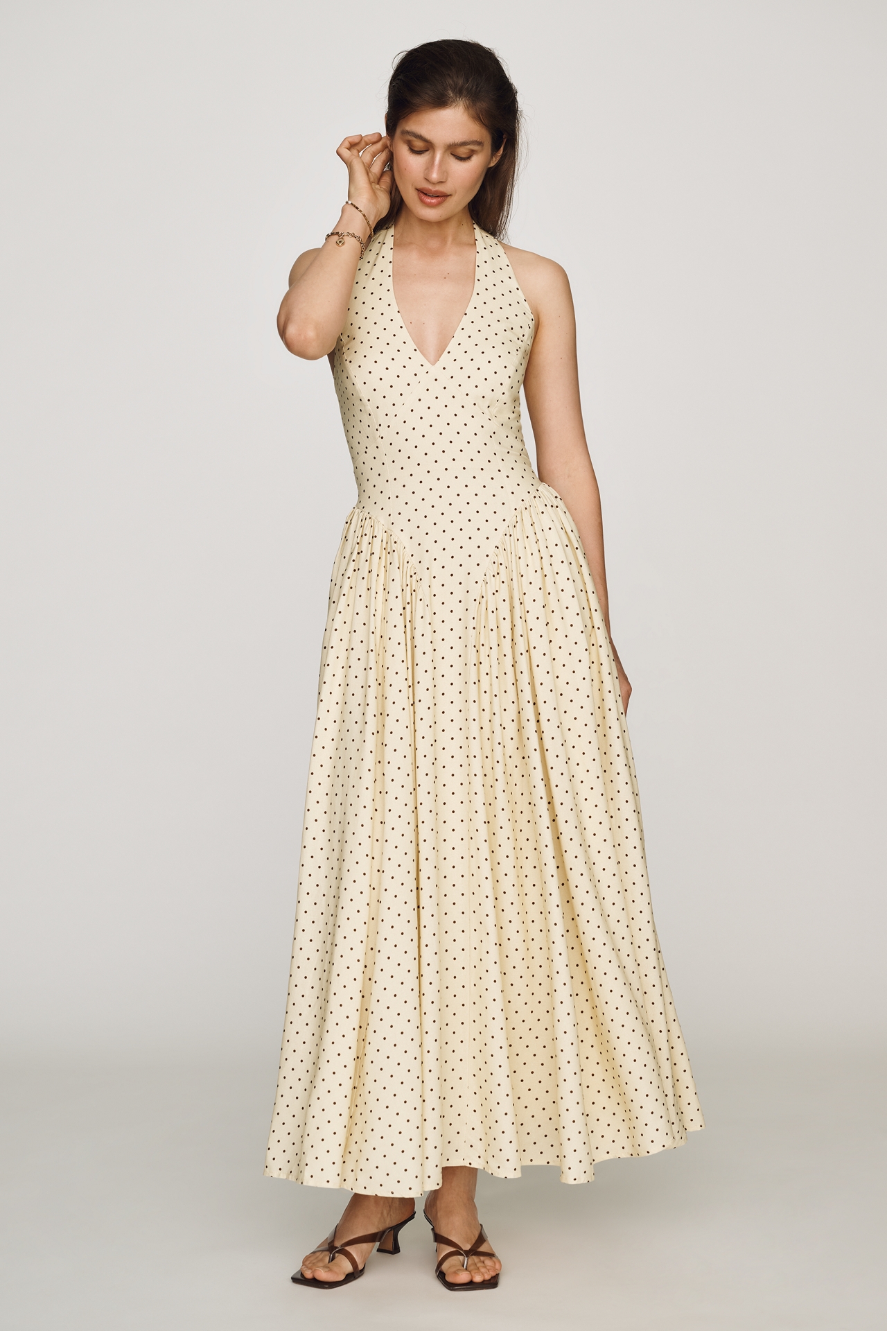 Hutch V-Neck Drop-Waist Dress