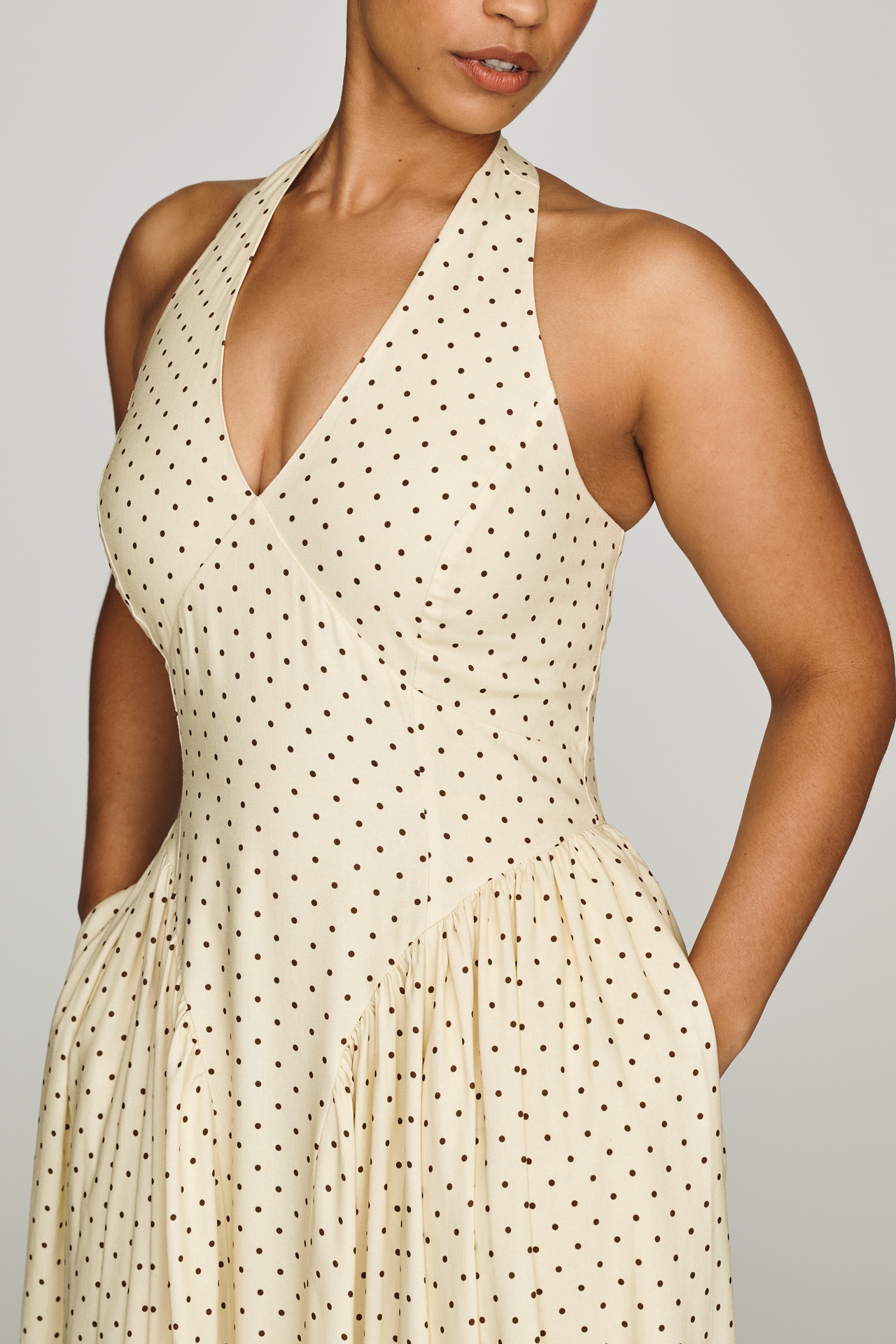 Hutch V-Neck Drop-Waist Dress