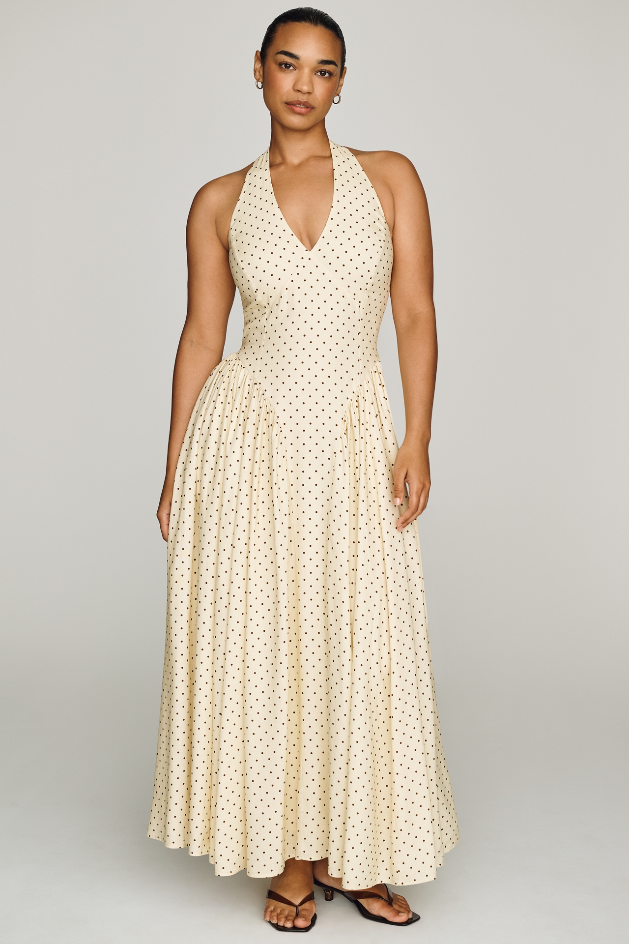 Hutch V-Neck Drop-Waist Dress